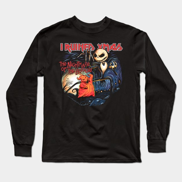 I Ruined Xmas Long Sleeve T-Shirt by DonovanAlex